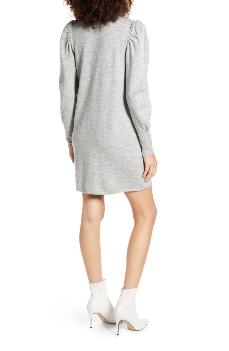 WAYF Lola Long Sleeve Sweater Dress, Alternate, color,