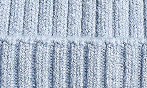 Ruslan Baginskiy Monogram Embroidered Merino Wool Beanie In Blue