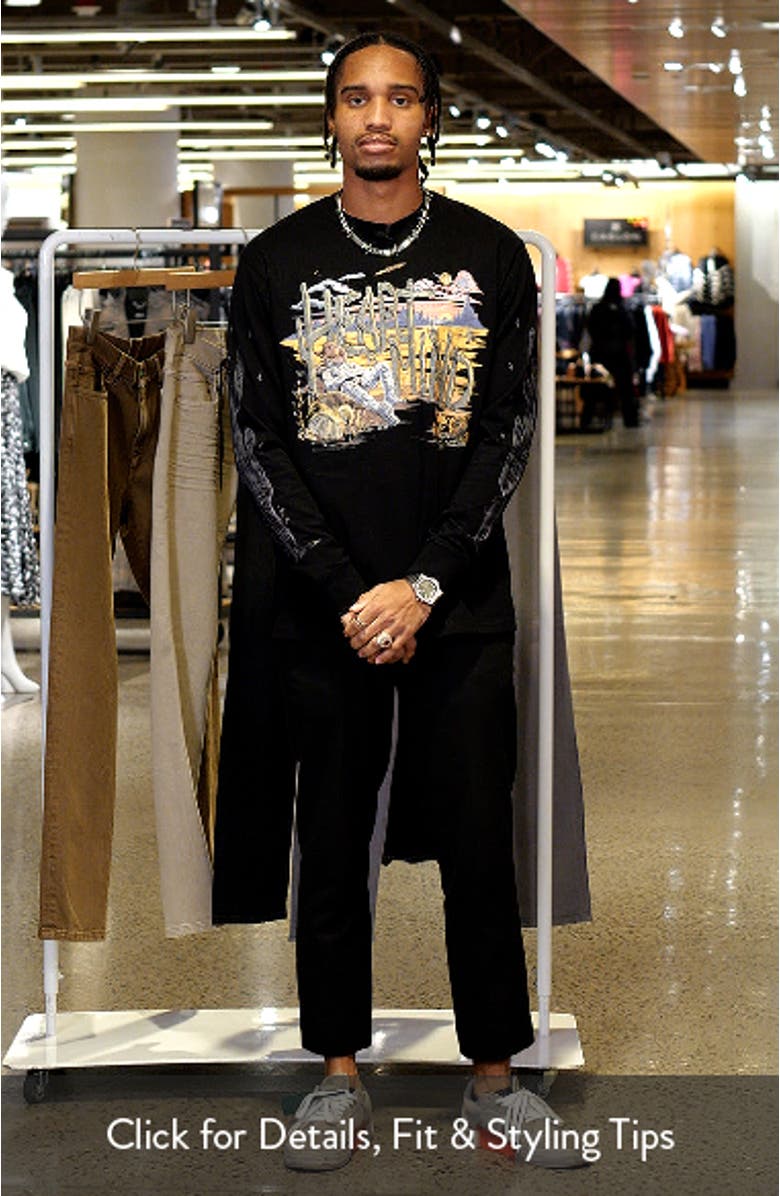 Siesta Long Sleeve Cotton Graphic T-Shirt, sales video thumbnail