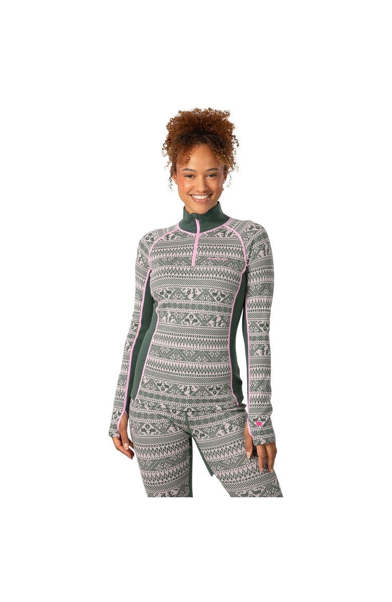 Kari Traa Tale 1/2-Zip Top - Women's, Main, color, Thyme