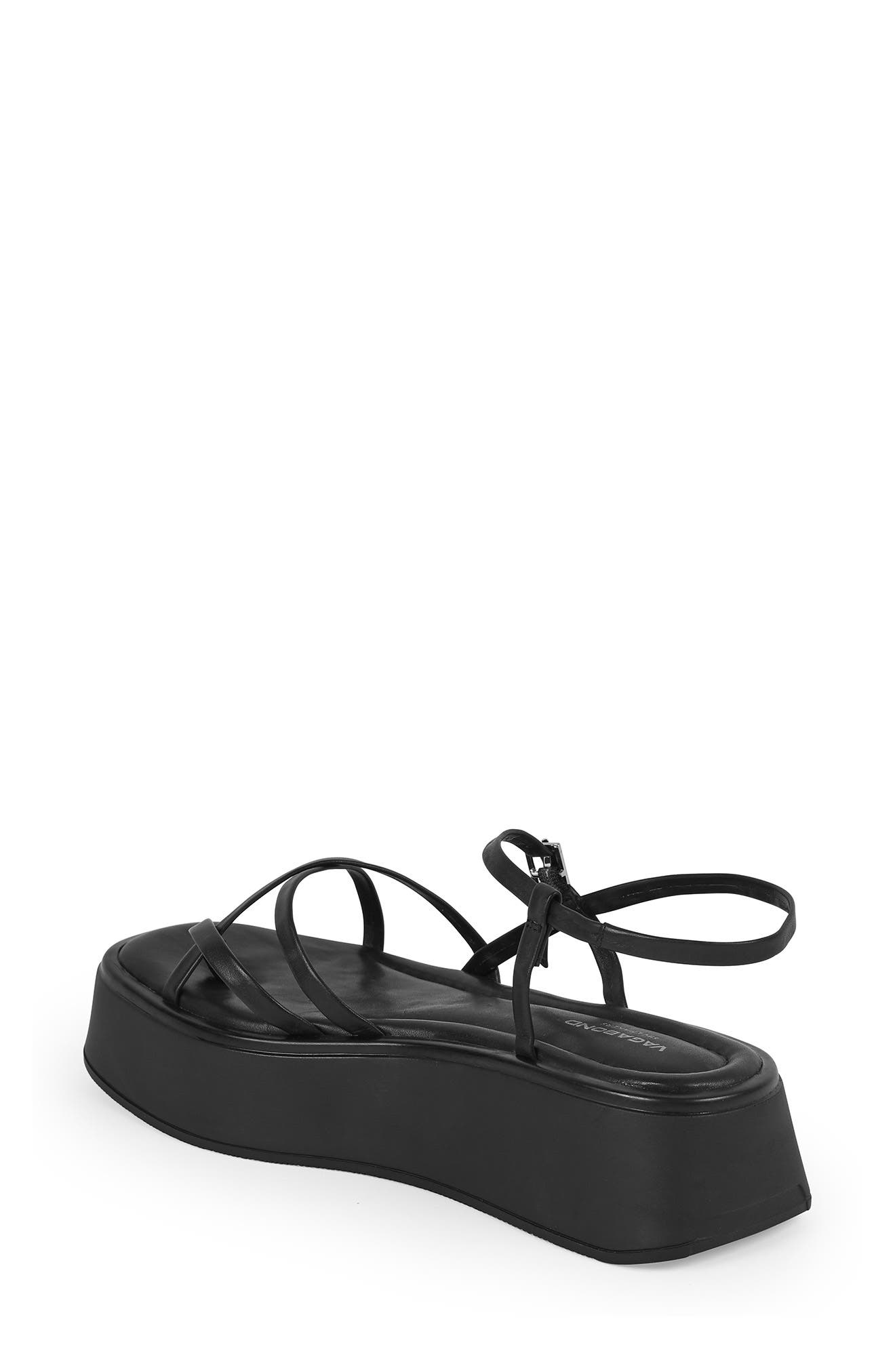 Vagabond Shoemakers Courtney Platform Sandal, Alternate, color, Black