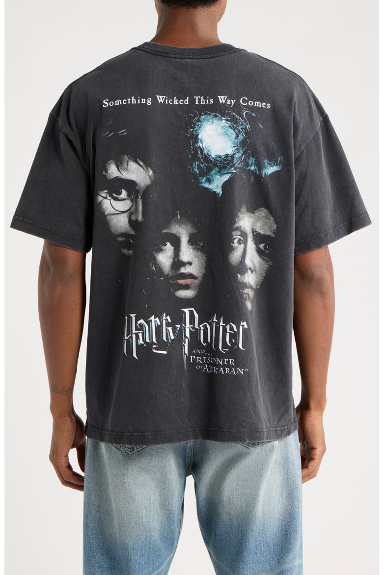 Harry Potter Graphic T-Shirt, Alternate, color, BLACK WASH