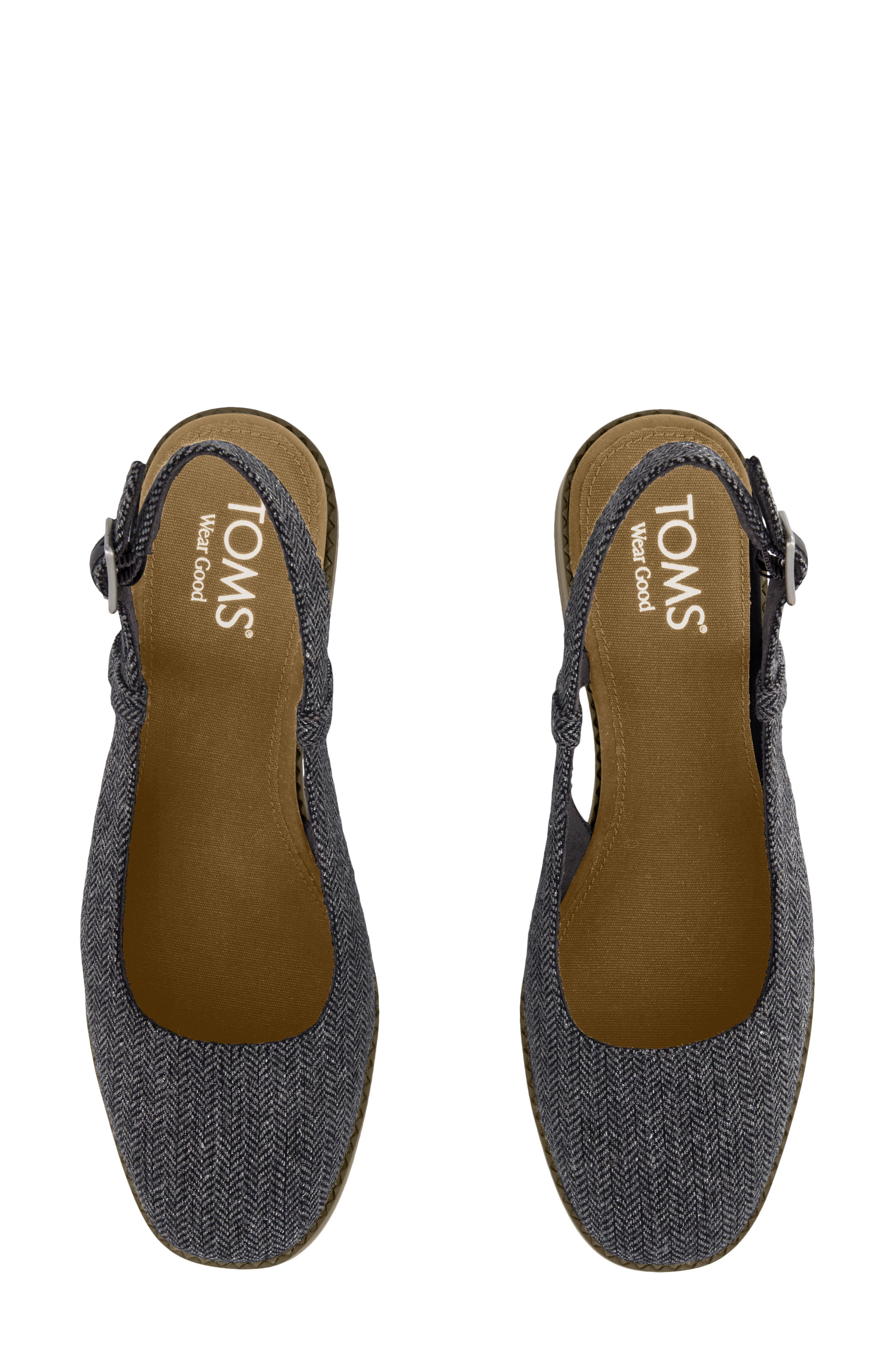 Jaclyn Slingback Sandal, Alternate, color, CHARCOAL