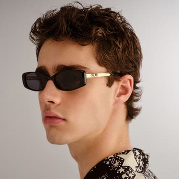 Le Specs Lil' Starlight 54mm Rectangular Sunglasses | Nordstrom