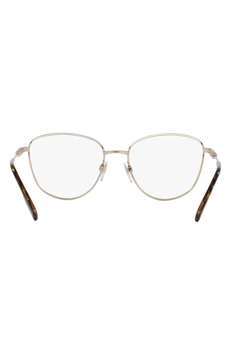 Burberry Virginia 53mm Phantos Optical Glasses, Alternate, color, Lite Gold