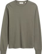 FRAME Duo Fold Long Sleeve Cotton T-Shirt