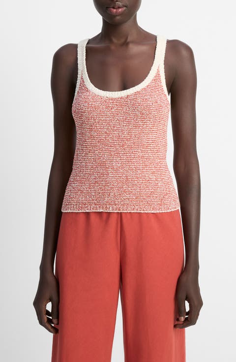 Textured Microstripe Sweater