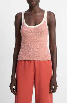Vince Textured Microstripe Sweater