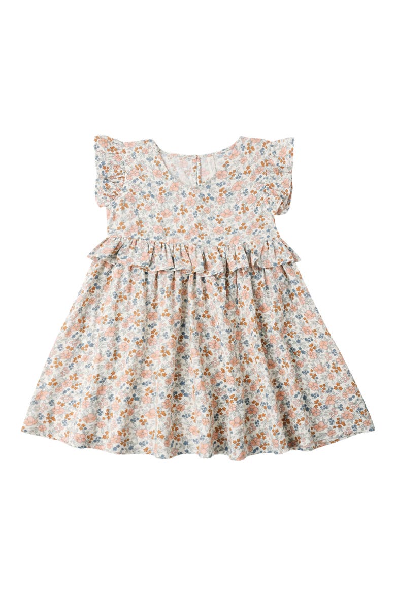 Brielle Floral Dress & Bloomers Set, Alternate, color, IVORY