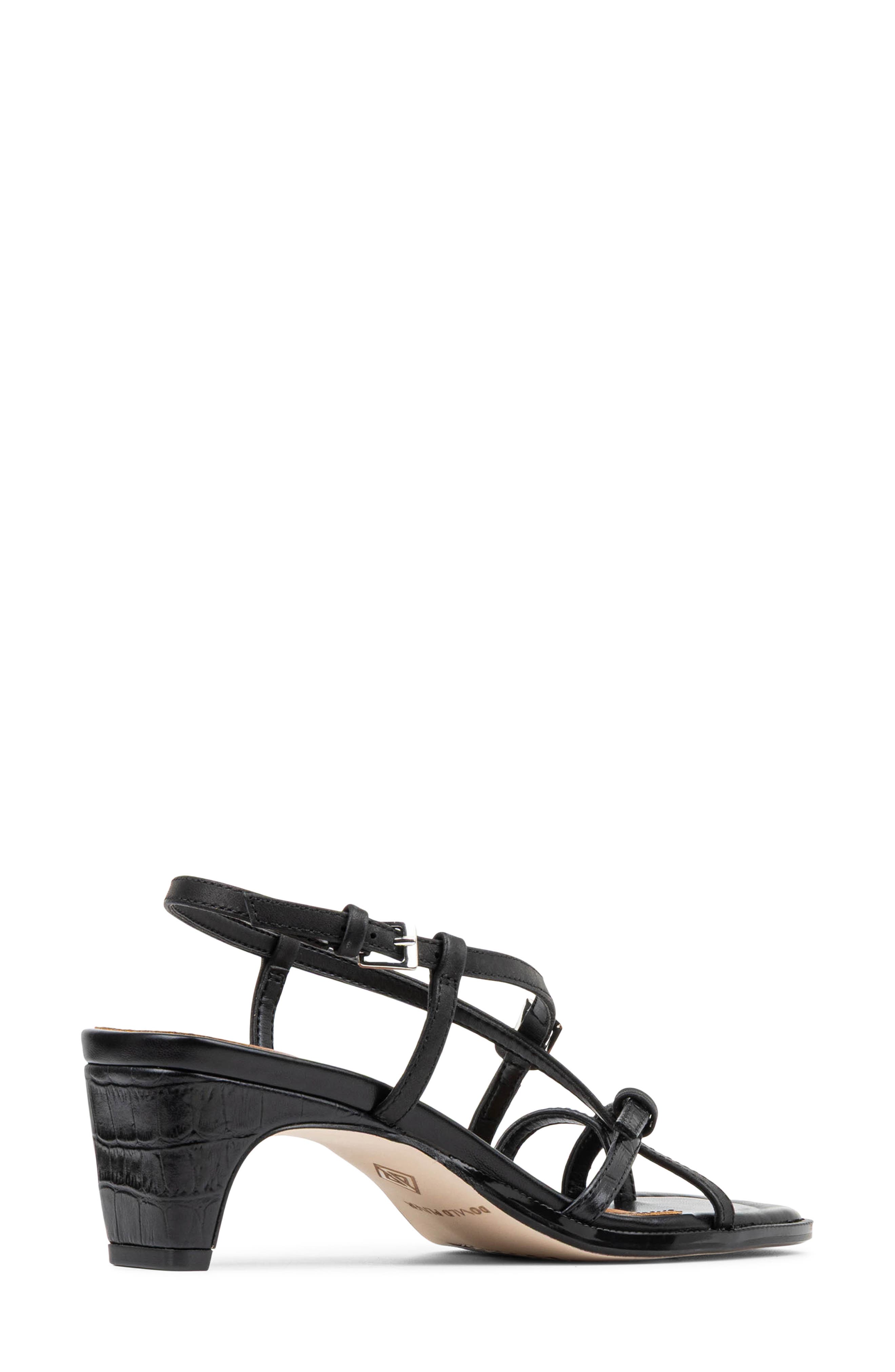 Donald Pliner Daffney Strappy Sandal, Alternate, color, Black