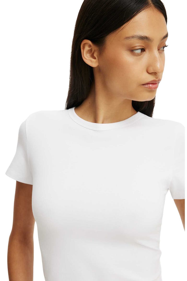 Women's Everyday Smooth Crew Tee, Alternate, color, White