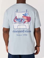 vineyard vines Big & Tall Redfish Cooler Pocket T-Shirt