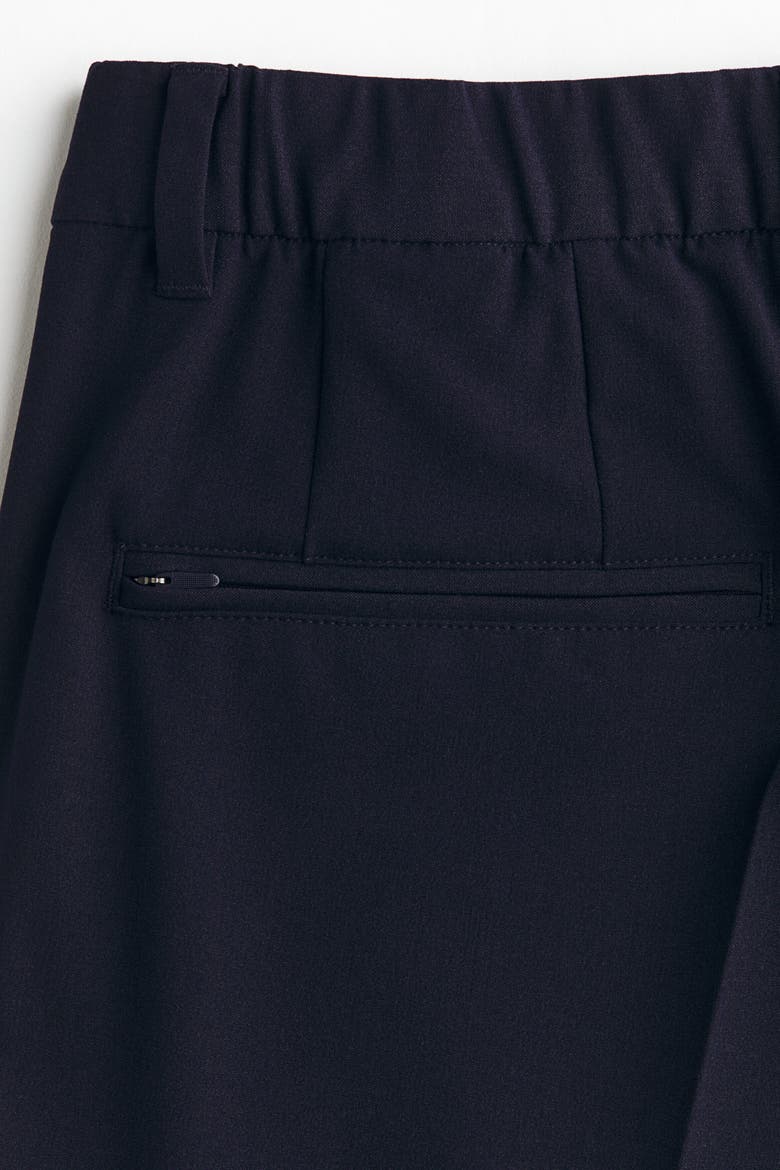 Four-Way Stretch Regular-Fit Cargo Pants, Alternate, color, Navy blue