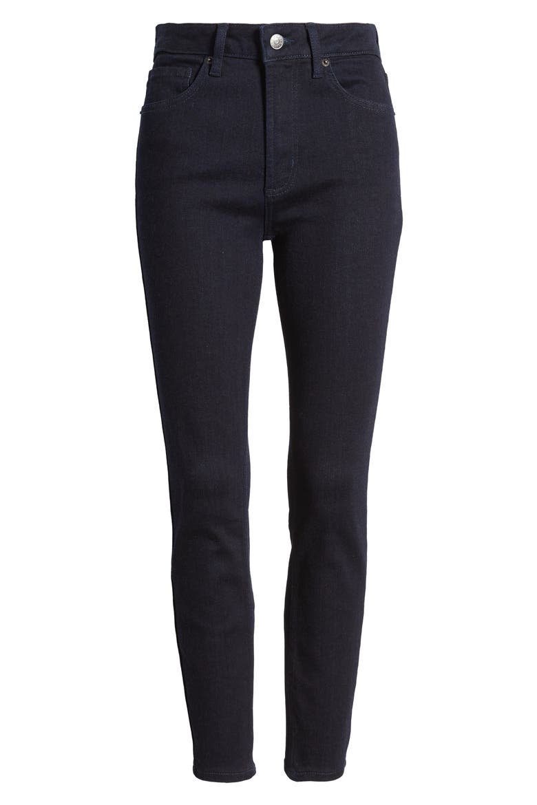 Larchmont High Waist Skinny Leg Jeans, Alternate, color, MIDNIGHT