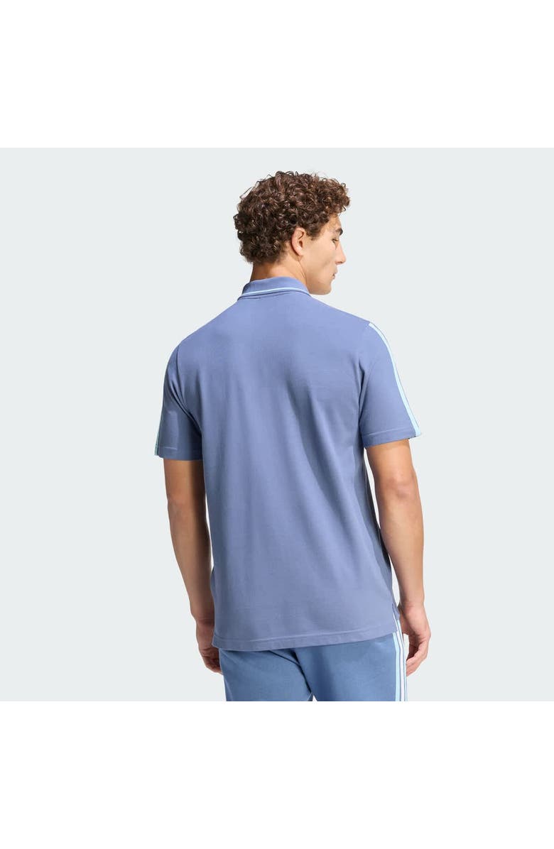 adidas Men's adidas  Blue Argentina National Team FIFA x World Cup Alphaskin Polo, Alternate, color, Blue