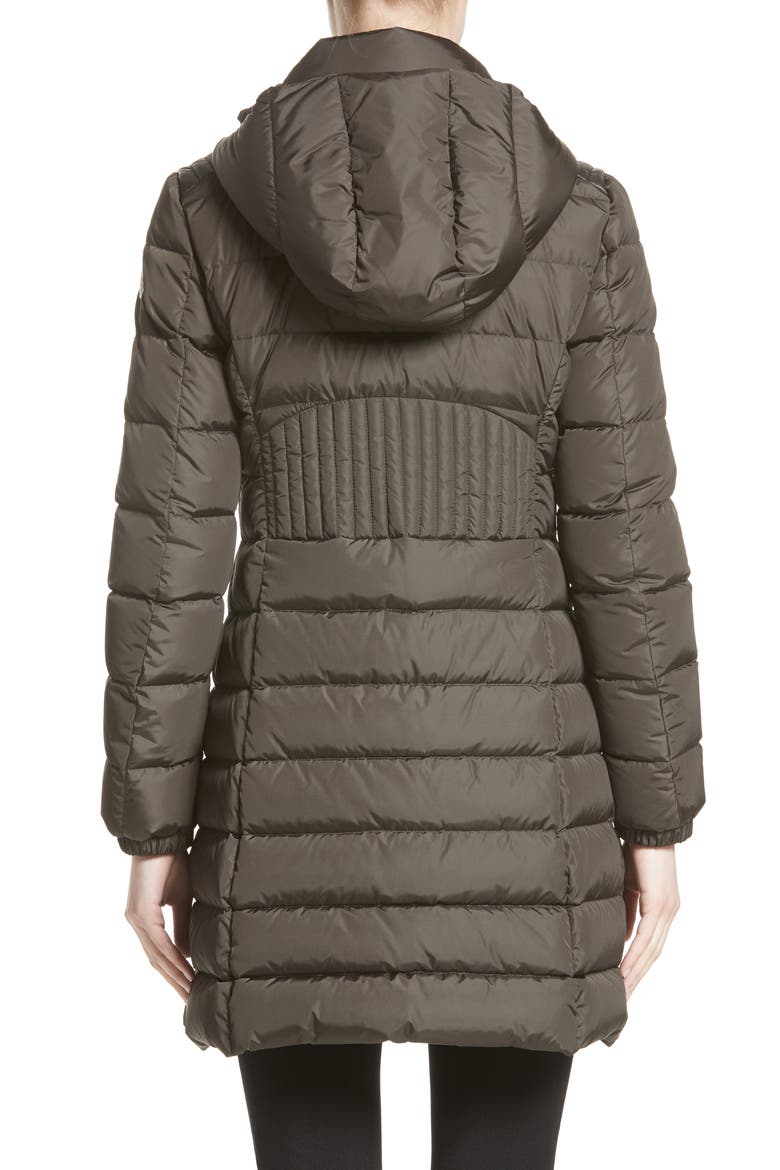Orophin Hooded Down Puffer Coat, Alternate, color, OLIVE