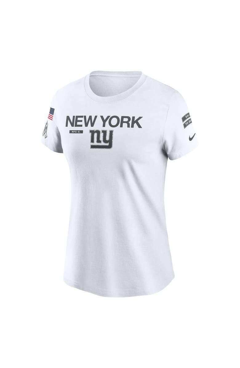 Nike Women's Nike White New York Giants 2024 Salute To Service Legend Performance T-Shirt, Alternate, color, White