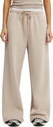 COTTON ON BODY Women's Active Plush Tie Waist Wide Leg Sweatpant