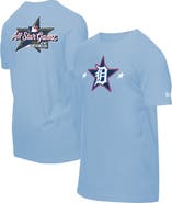 New Era Men's New Era Light Blue Detroit Tigers 2025 MLB All-Star Game Workout T-Shirt