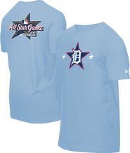 New Era Men's New Era Light Blue Detroit Tigers 2025 MLB All-Star Game Workout T-Shirt