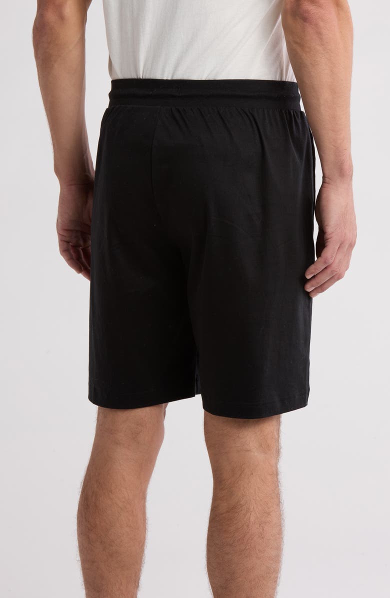 Polo Ralph Lauren Mercerized Cotton Pajama Shorts, Alternate, color, Black
