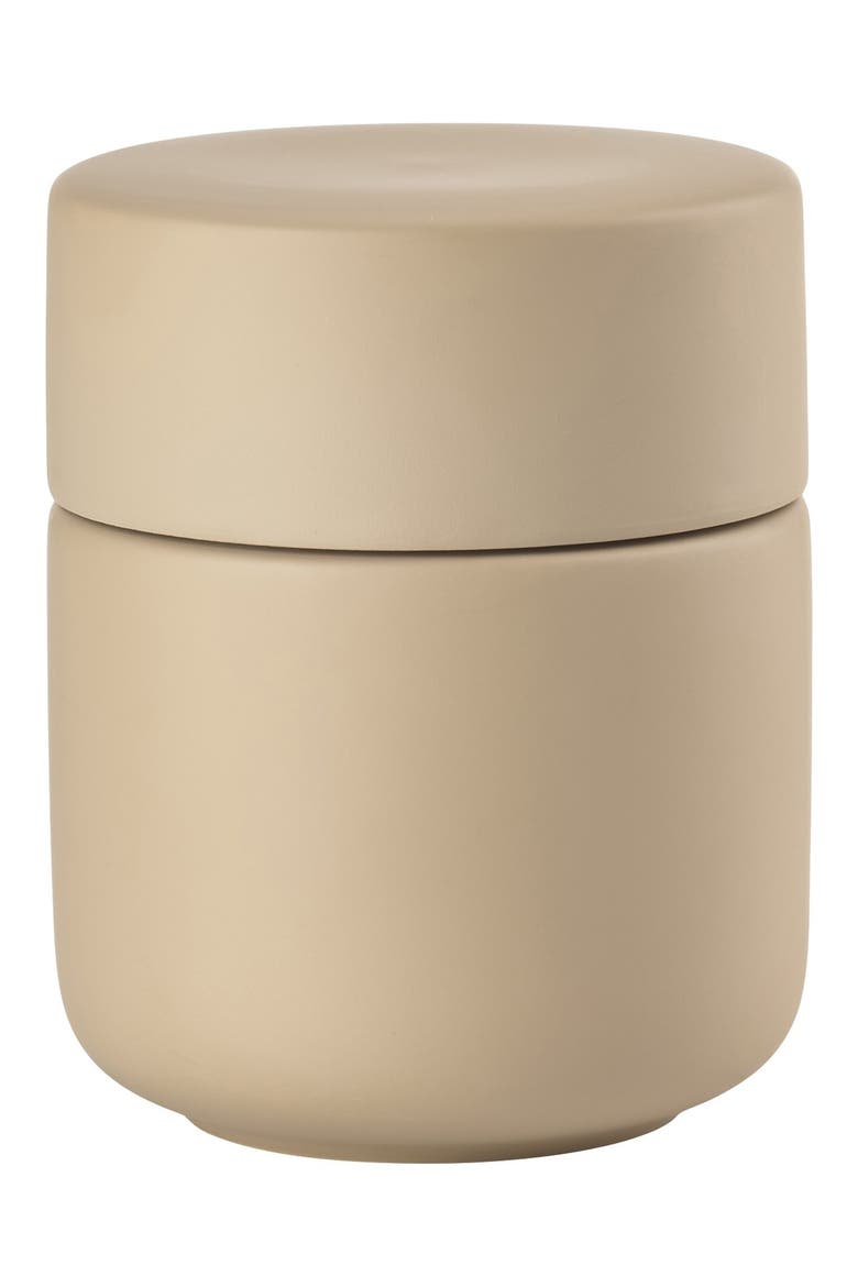 Ume Ceramic Jar, Main, color, CAMEL