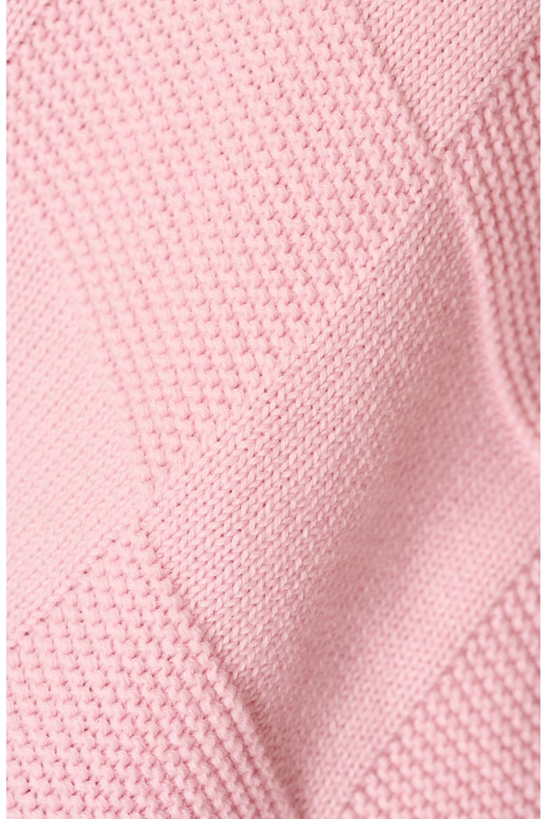 Diamond Knit Cotton & Wool Sweater, Alternate, color, NERINE PINK