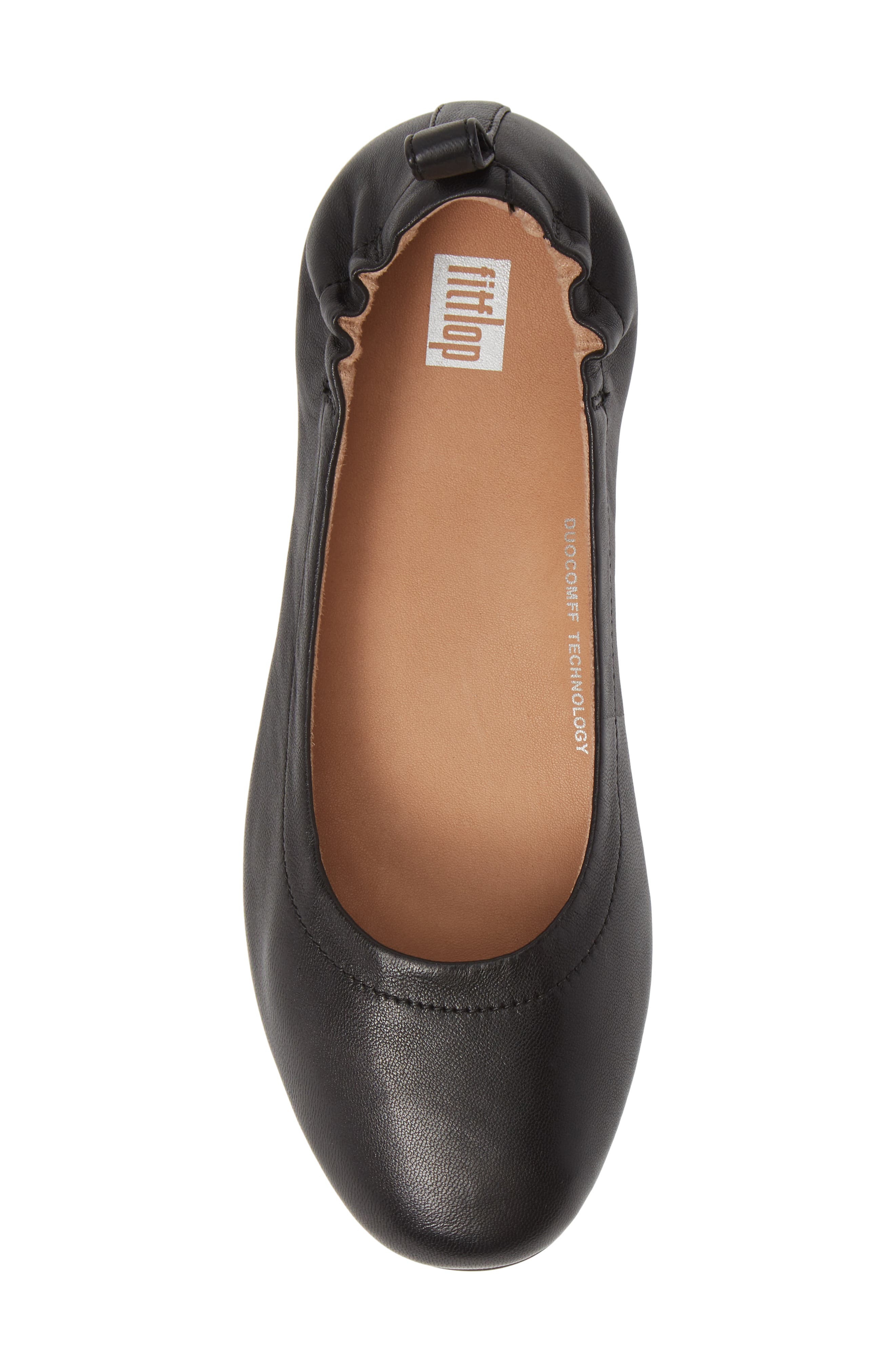 FitFlop Allegro Ballet Flat, Alternate, color, Black