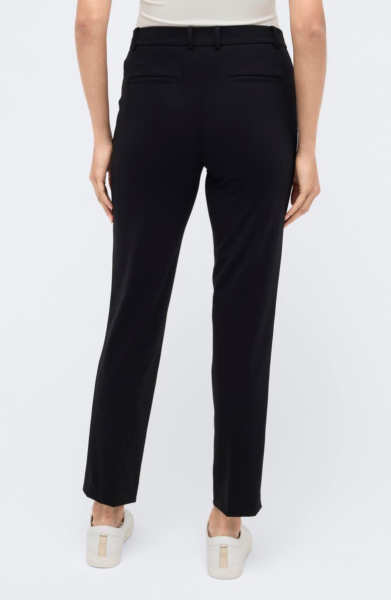 Kenneth Cole Slim Fit Ankle Pants, Alternate, color, Black