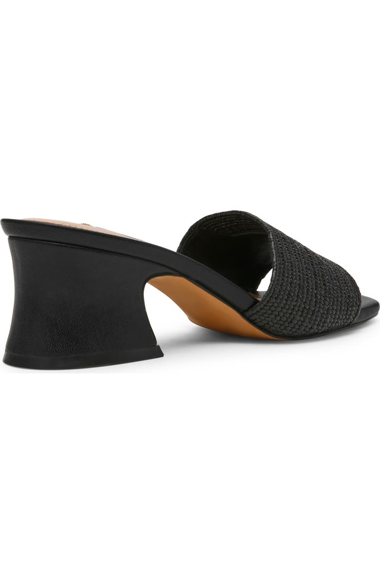 Steve Madden Frolic Slide Sandal, Alternate, color, Black Raffia