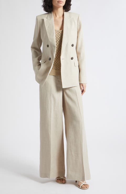 Kit Wide Leg Linen Pants