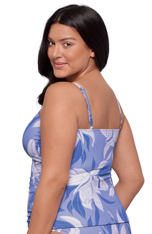 S3 Classic Shirred Front Tankini Top