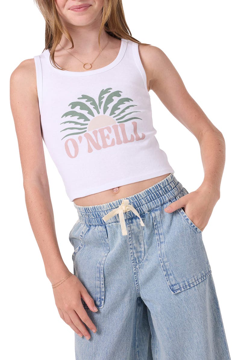 O'Neill Kids' Tristan Cotton Graphic Tank, Alternate, color, 