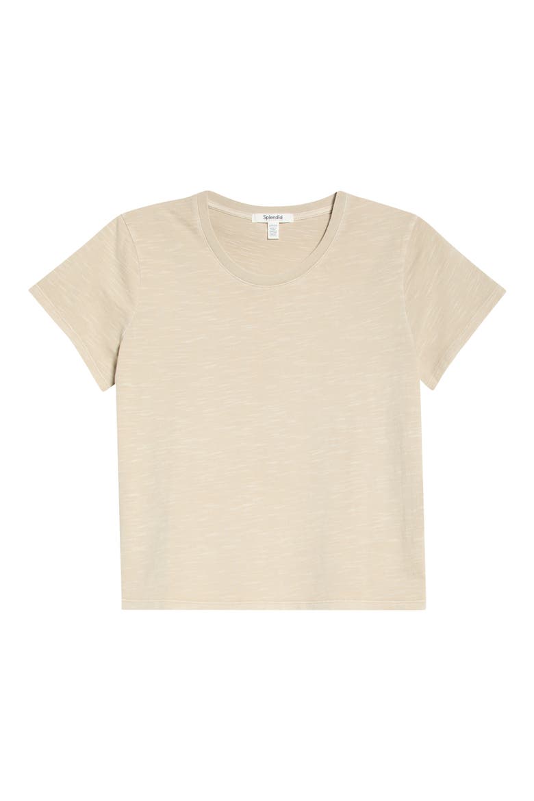 Louisa Short Sleeve T-Shirt, Main, color, FAWN BROWN