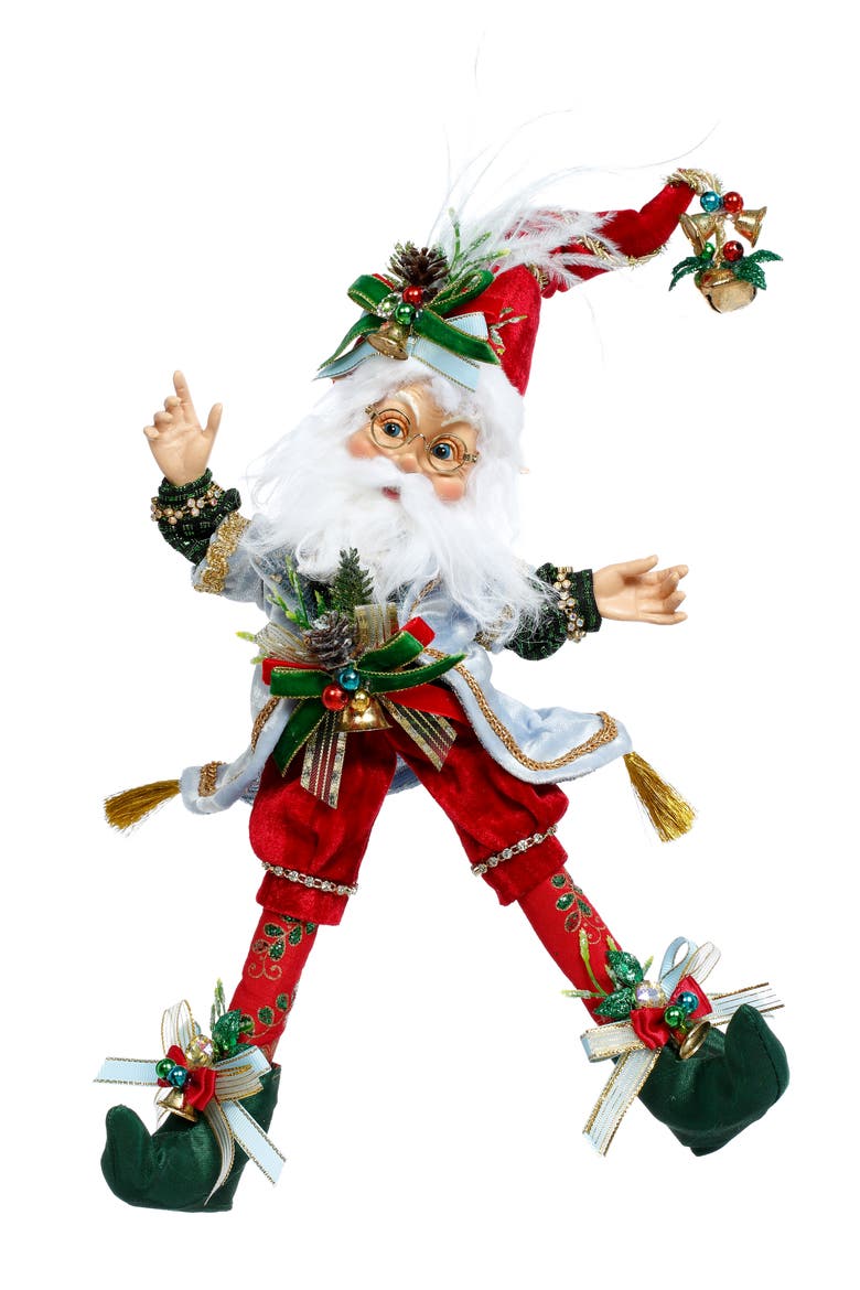 North Pole Bell Ringer Elf, Small, Main, color, Red