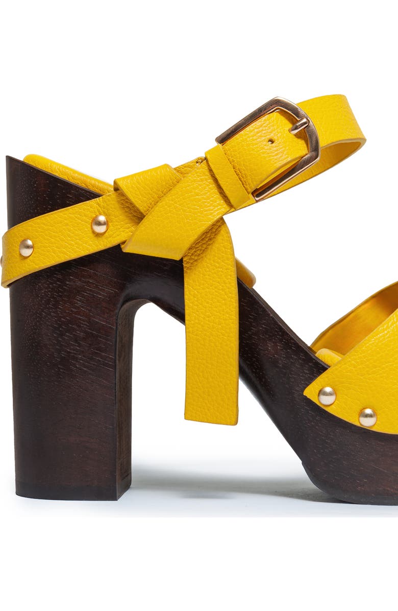 Bernardo 1946 Footwear Luxor Platform Clog, Alternate, color, Marigold