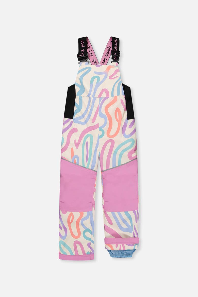 Discover Line Jacket Snow Pants Two Piece Snowsuit, Alternate, color, Multicolored Line Print