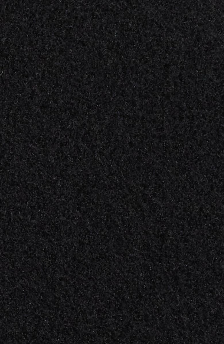 Michael Kors Belted Coat with Oversize Collar, Alternate, color, Black