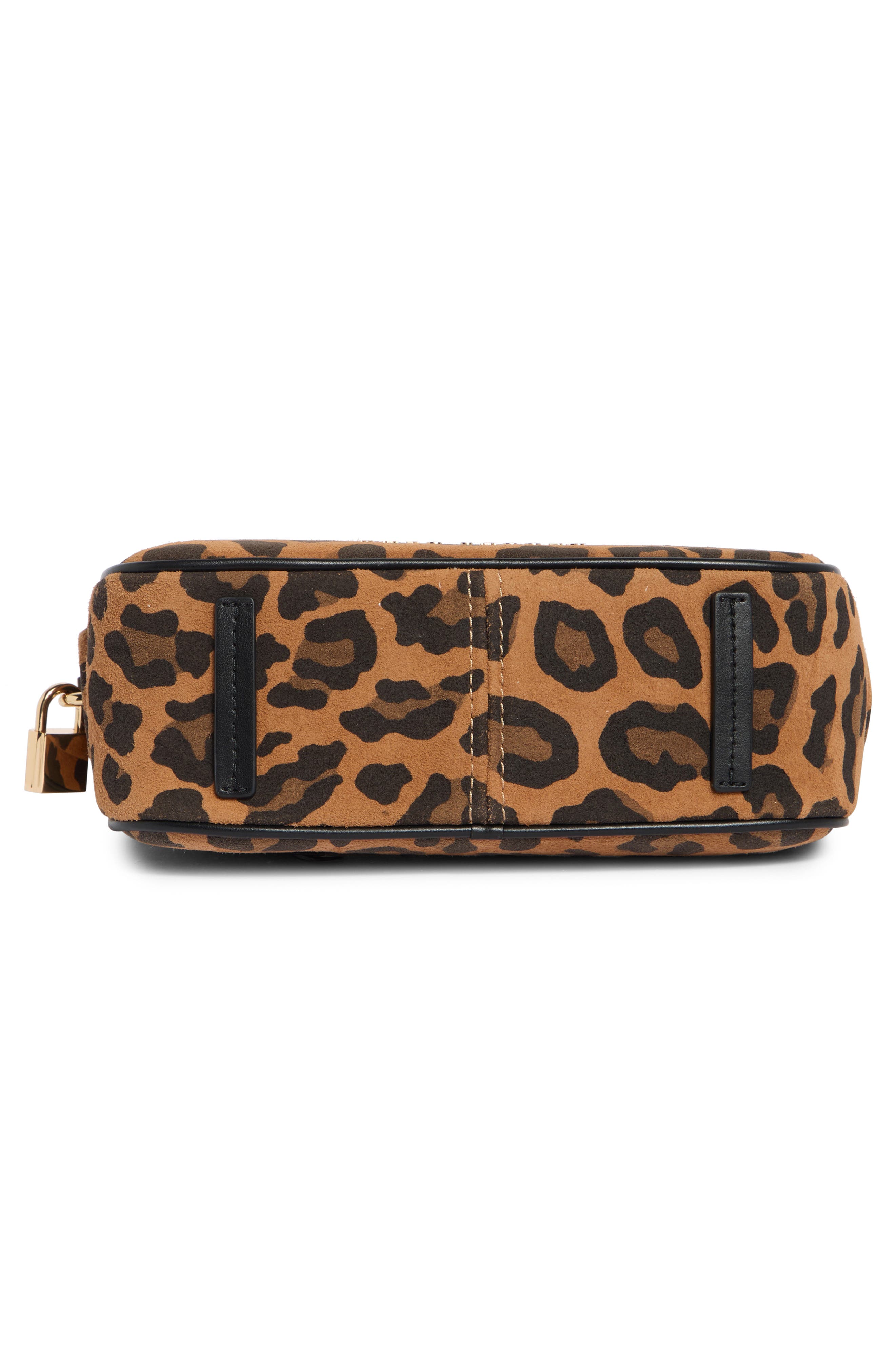 Drifter Leopard Print Suede Shoulder Bag, Alternate, color, LEOPARD MULTI
