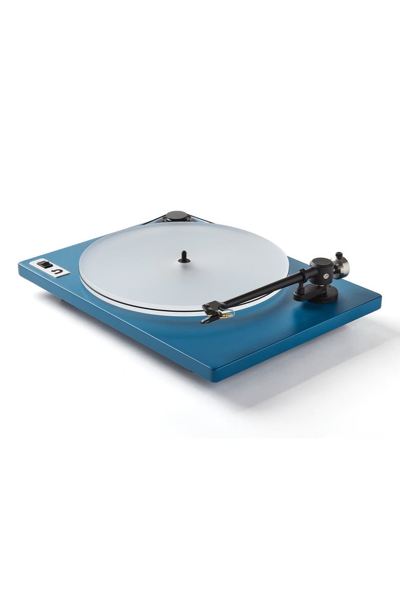 Orbit 2 Plus Turntable with Built-in Preamp and Ortofon OM 5E Cartridge, Alternate, color, Blue Dusk