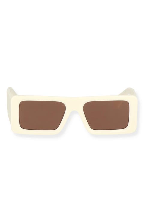 Troy 54mm Rectangular Sunglasses
