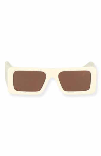 Troy 54mm Rectangular Sunglasses
