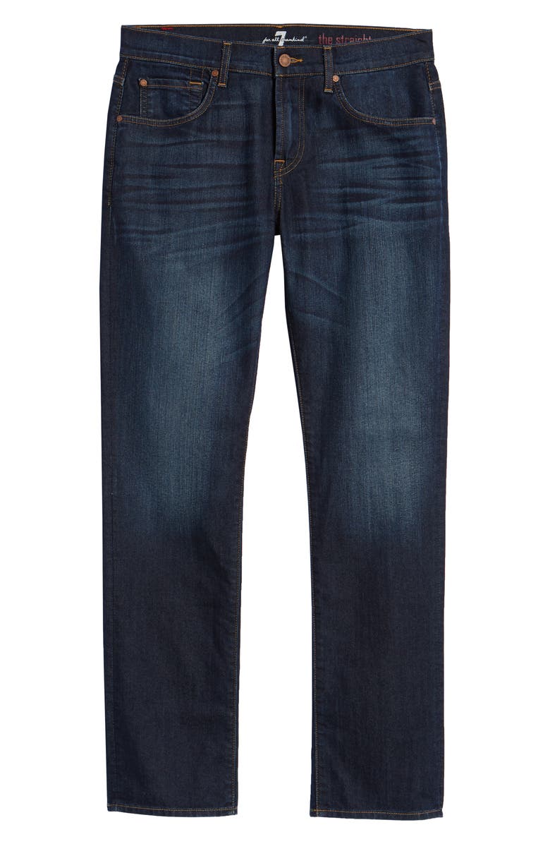 7 For All Mankind The Straight Airweft Jeans, Alternate, color, 
