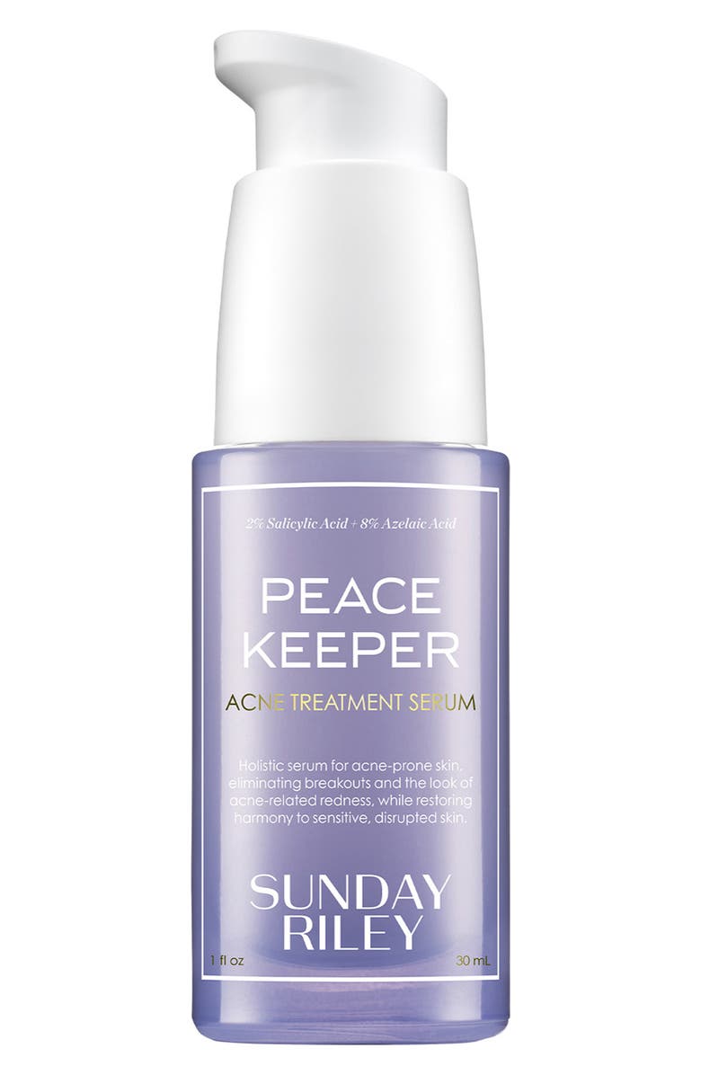 Sunday Riley Peacekeeper Acne Treatment Serum, Main, color, 