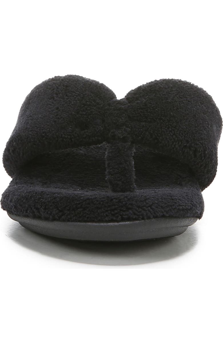 Vionic Lydia Faux Fur Flip Flop, Alternate, color,