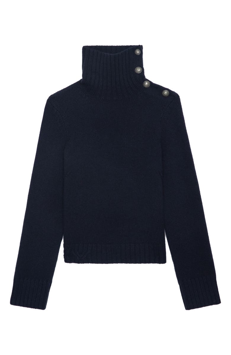 Zadig & Voltaire Nalma Cashmere Sweater, Alternate, color, 