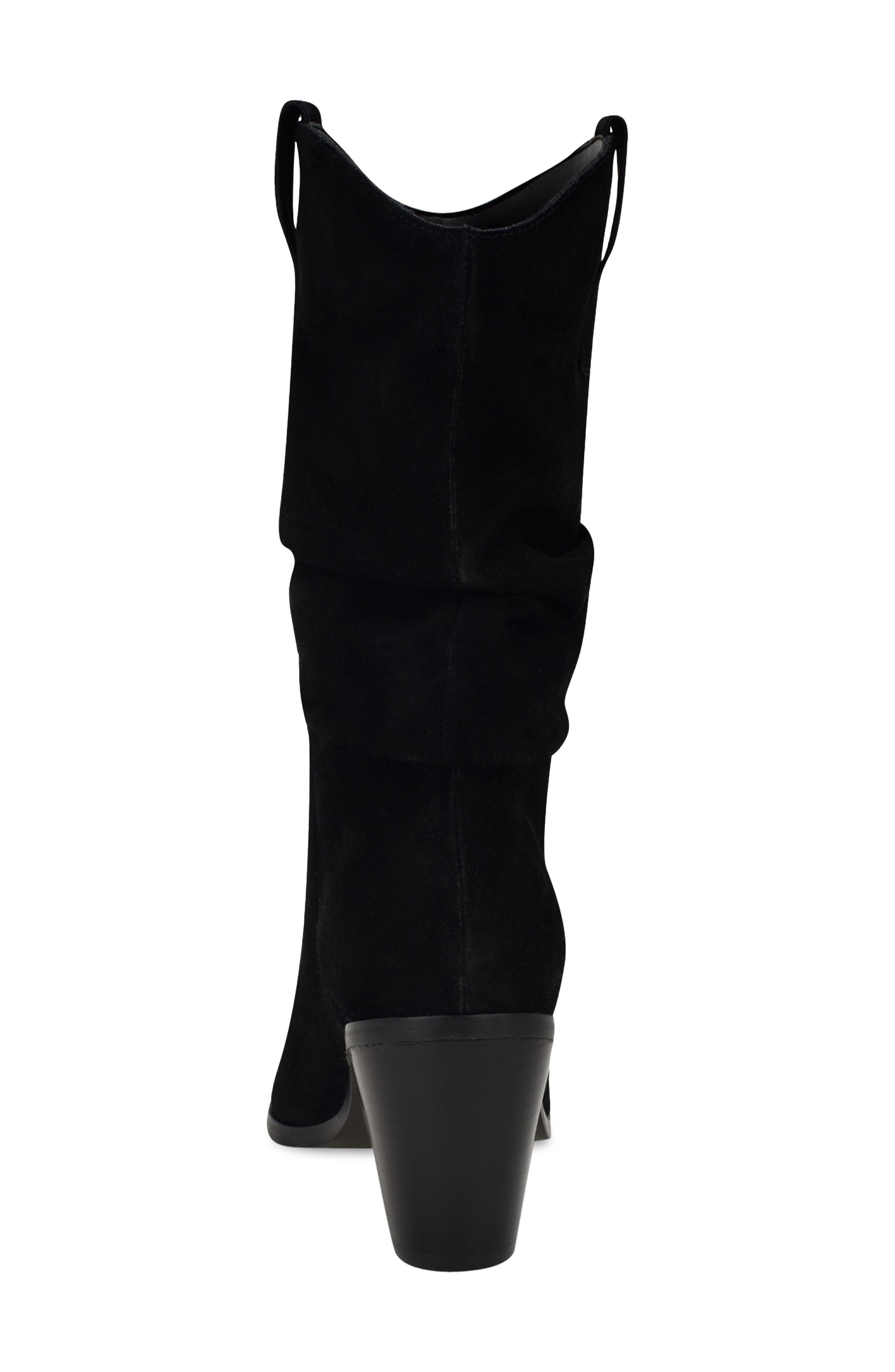 Nine West Kadon Pointed Toe Slouch Bootie, Alternate, color, 