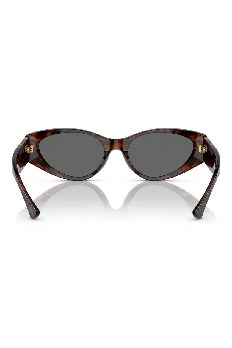 55mm Cat Eye Sunglasses, Alternate, color, HAVANA