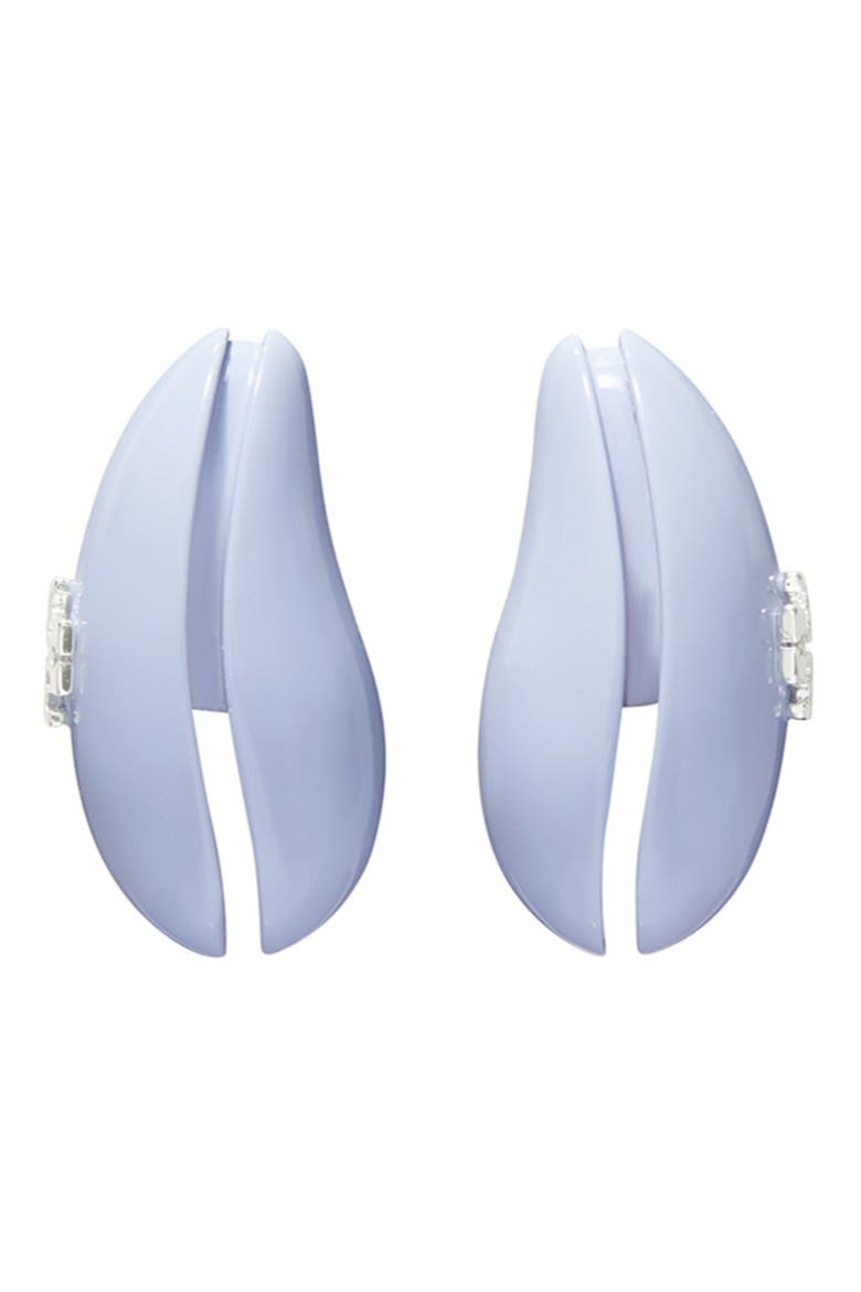 Small Wave Drop Earrings, Alternate, color, LIGHT BLUE