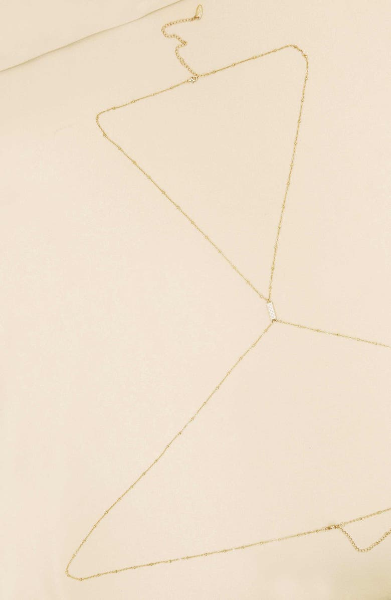 Ettika Simple Body Chain, Alternate, color,
